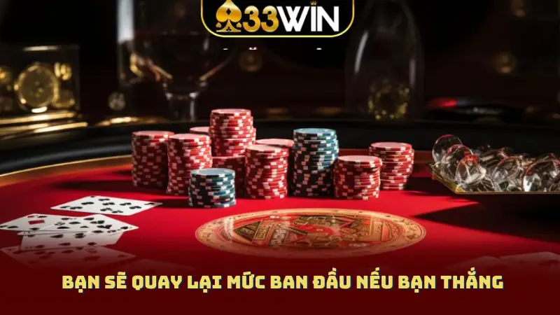 Bạn sẽ quay lại mức ban đầu nếu bạn thắng